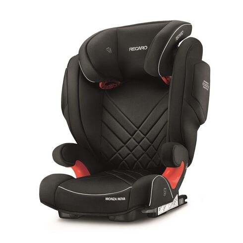 Scaun auto Isofix Monza Nova 2 Performance Black - Recaro, Culoare: Negru, Grupa: 15-36kg (4 ani - 12 ani)  - ExclusivMAG.ro