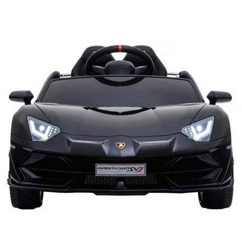 Masinuta electrica Chipolino Lamborghini Aventador SVJ black cu roti EVA, Culoare: Negru,poza 4