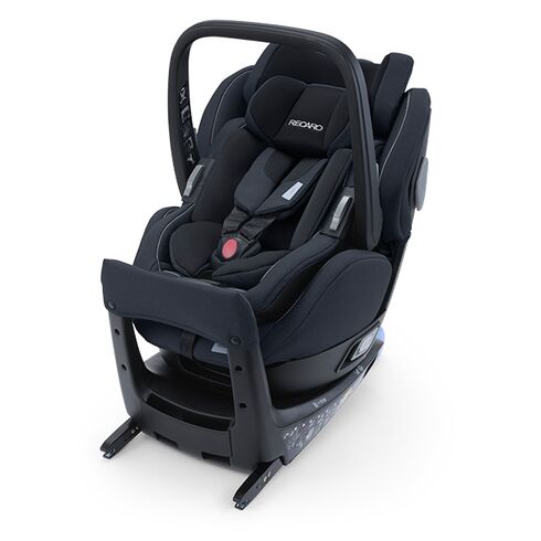 Scaun Auto Isofix Recaro Salia Elite Prime Mat Black, Culoare: Gri/Negru, Grupa: 0-18kg (0 luni - 4 ani)  - ExclusivMAG.ro