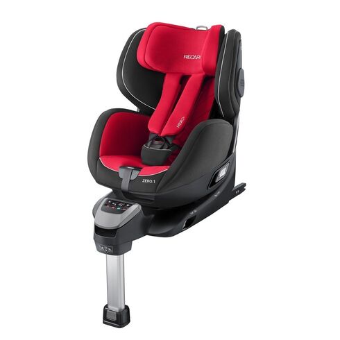 Scaun auto Zero.1 R129 Racing Red Recaro, Culoare: Rosu/Negru, Grupa: 0-18kg (0 luni - 4 ani)