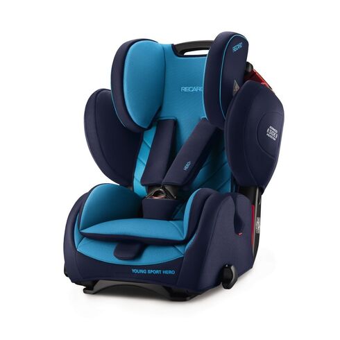 Scaun auto Recaro Young Sport Hero Xenon Blue, Culoare: Albastru, Grupa: 9-36kg (9 luni - 12 ani)  - ExclusivMAG.ro
