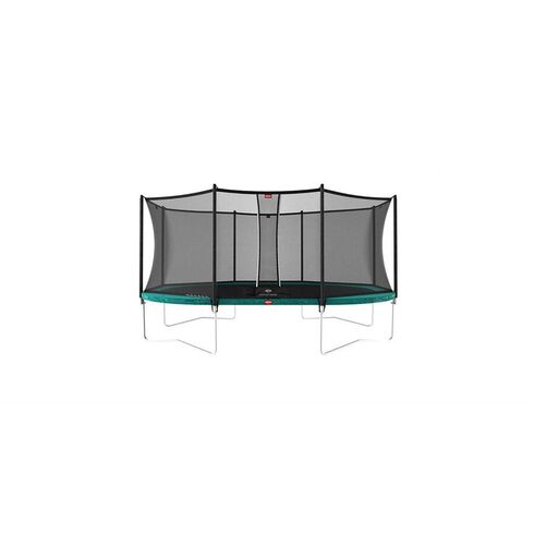 Trambulina Berg Grand Favorit Regular 520x345 Verde cu Plasa Comfort