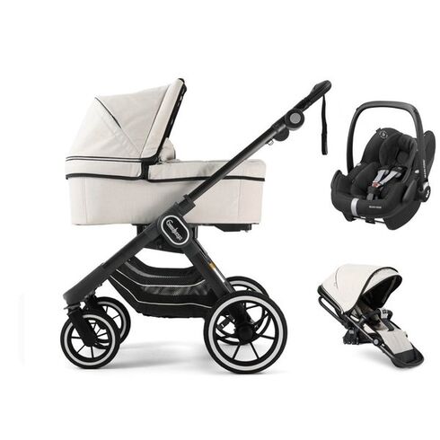 Pachet 3in1 NXT90 ERGO Lounge Eco Bej - Emmaljunga