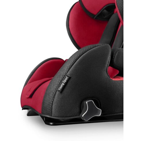 Scaun auto Recaro Young Sport Hero Racing Red, Culoare: Rosu/Negru, Grupa: 9-36kg (9 luni - 12 ani),poza 5