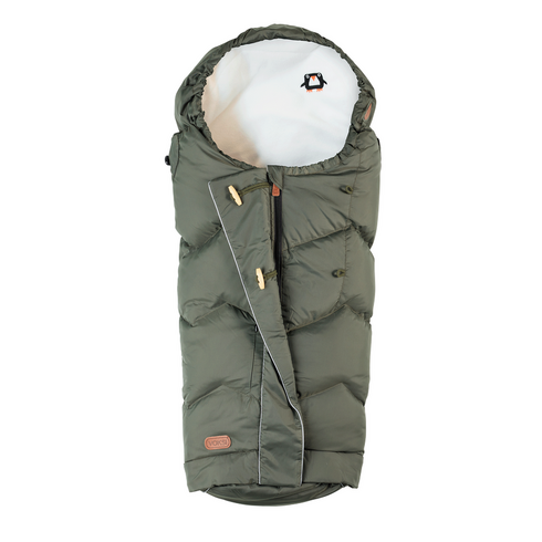 Saculet pentru carucior Voksi® City - Olive Green  - ExclusivMAG.ro