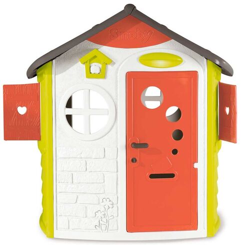 Casuta pentru copii Smoby Jura Logde Playhouse,poza 2  - ExclusivMAG.ro Casuta pentru copii Smoby Jura Logde Playhouse,poza 2