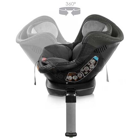 Scaun auto Chipolino Toledo 0-18 kg frappe cu sistem Isofix si sezut rotativ - poza 3 - ExclusivMAG.ro