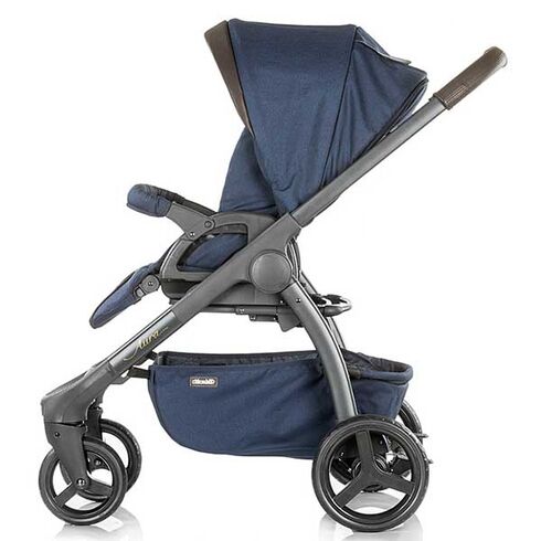 Carucior Chipolino Aura 3 in 1 blue indigo linen melange - poza 11 - ExclusivMAG.ro