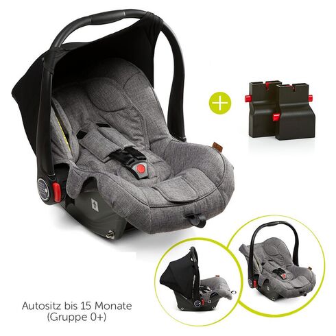 Carucior Catania 4 Set woven graphite Circle by ABC Design, Culoare: Gri,poza 4