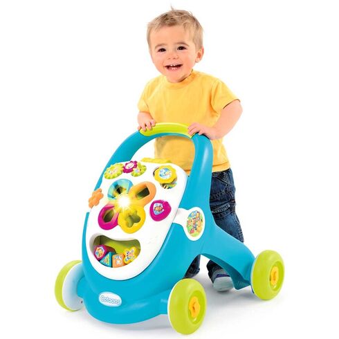 Premergator Smoby Cootons albastru,poza 3  - ExclusivMAG.ro Premergator Smoby Cootons albastru,poza 3