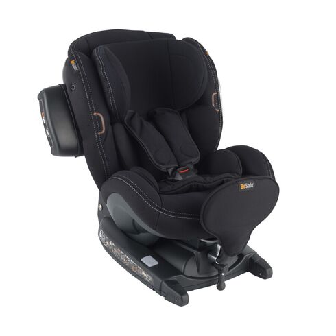 Scaun auto BeSafe iZi Kid X3 i-Size Premium Black Car Interior, Culoare: Gri/Negru, Grupa: 61-105cm (4luni - 4ani)