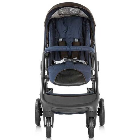 Carucior Chipolino Aura 3 in 1 blue indigo linen melange - poza 6 - ExclusivMAG.ro