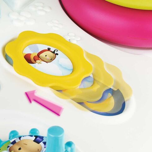 Masa educativa Smoby Cotoons roz cu efecte sonore si luminoase,poza 5