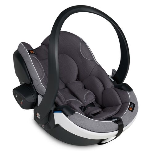 Scaun auto BeSafe iZi Go Modular X1 i-Size Metallic Mélange, Culoare: Gri, Grupa: 0-13kg (0 luni - 12 luni)  - ExclusivMAG.ro