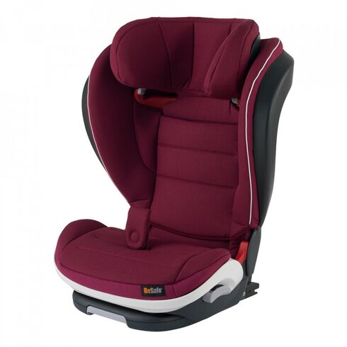 Scaun auto BeSafe iZi Flex Fix i-Size Burgundy Mélange, Culoare: Visiniu, Grupa: 15-36kg (4 ani - 12 ani) - poza 3 - ExclusivMAG.ro