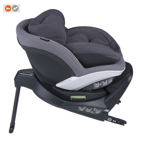 Scaun auto BeSafe iZi Twist B i-Size (0-4 ani) Metallic Mélange, Culoare: Gri, Grupa: 0-18kg (0 luni - 4 ani),poza 4