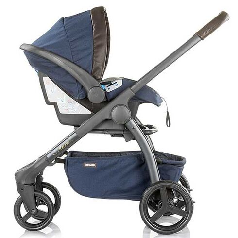 Carucior Chipolino Aura 3 in 1 blue indigo linen melange - poza 12 - ExclusivMAG.ro