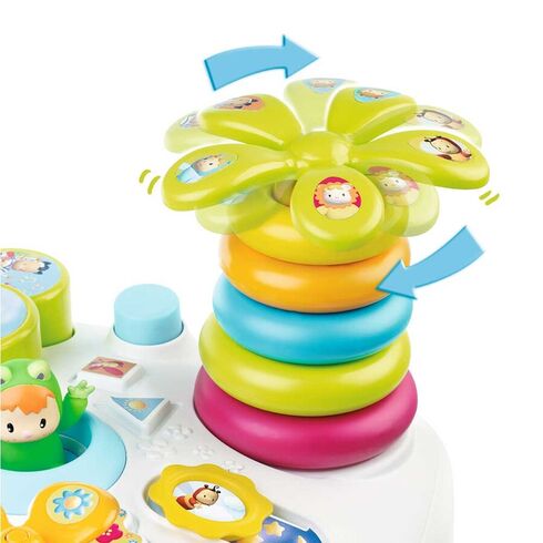 Masa educativa Smoby Cotoons albastru cu efecte sonore si luminoase,poza 7