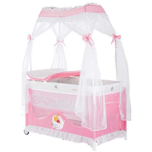 Patut pliabil Chipolino Sahara ballerina, Culoare: Roz