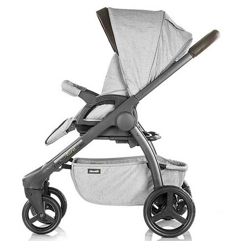 Carucior Chipolino Aura 3 in 1 smoked pearl linen melange - poza 11 - ExclusivMAG.ro