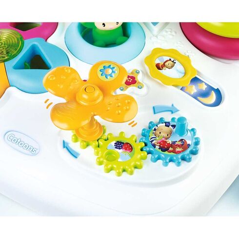 Masa educativa Smoby Cotoons albastru cu efecte sonore si luminoase,poza 4