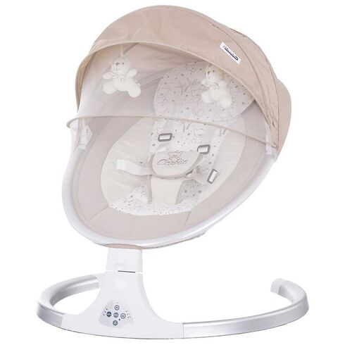 Leagan electric Chipolino Capriz mocca, Culoare: Crem