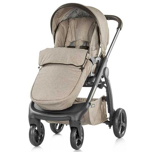 Carucior Chipolino Aura 3 in 1 frappe linen melange - poza 4 - ExclusivMAG.ro