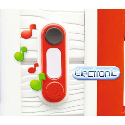 Casuta pentru copii Smoby Friends Playhouse cu gradina,poza 3