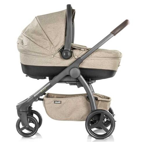 Carucior Chipolino Aura 3 in 1 frappe linen melange - poza 9 - ExclusivMAG.ro