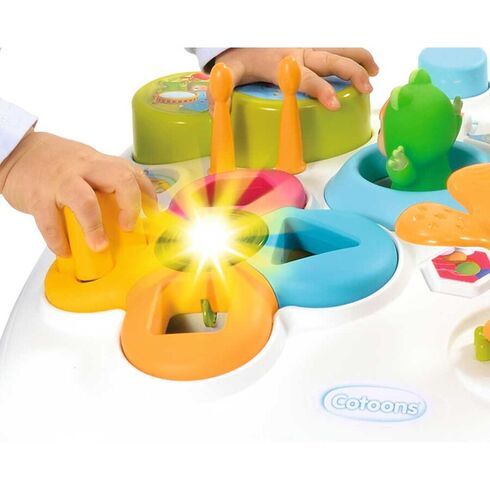 Masa educativa Smoby Cotoons albastru cu efecte sonore si luminoase,poza 6