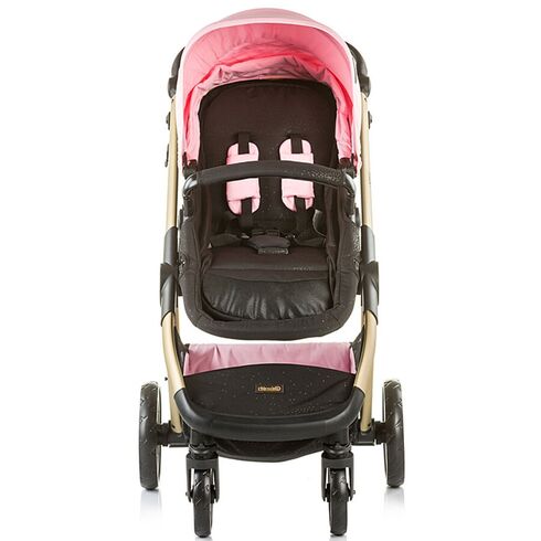 Carucior 3 in 1 Chipolino Sensi pink mist,poza 4  - ExclusivMAG.ro Carucior 3 in 1 Chipolino Sensi pink mist,poza 4