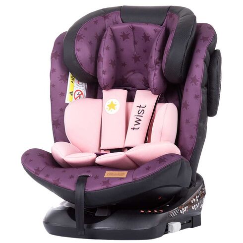 Scaun auto Isofix Chipolino Twist 0-36 kg orchid, Culoare: Mov, Grupa: 0-36kg (0 luni - 12 ani)  - ExclusivMAG.ro