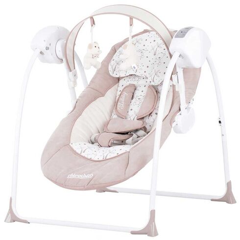 Leagan electric Chipolino Lullaby Mocca, Culoare: Crem