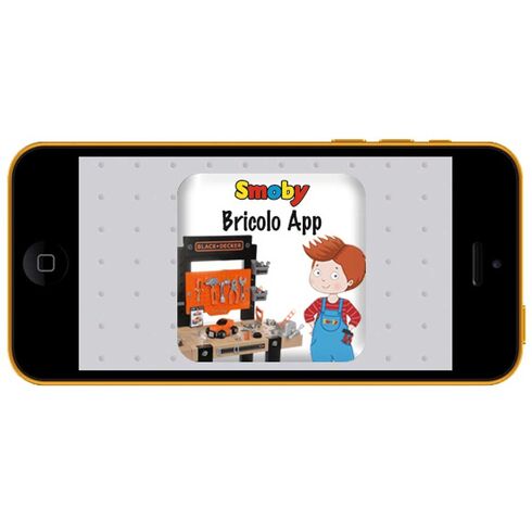 Atelier Smoby Black & Decker Bricolo Ultimate cu accesorii,poza 7