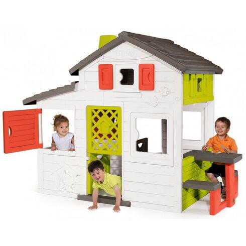 Casuta pentru copii Smoby Friends Playhouse cu bucatarie,poza 2