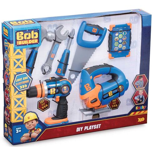 Set unelte Smoby Bob Constructorul cu bormasina mecanica,poza 3