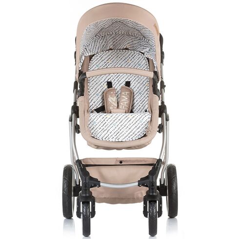 Carucior 2 in 1 Chipolino Fama caramel, Culoare: Crem,poza 9