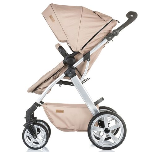 Carucior 2 in 1 Chipolino Fama caramel, Culoare: Crem,poza 3