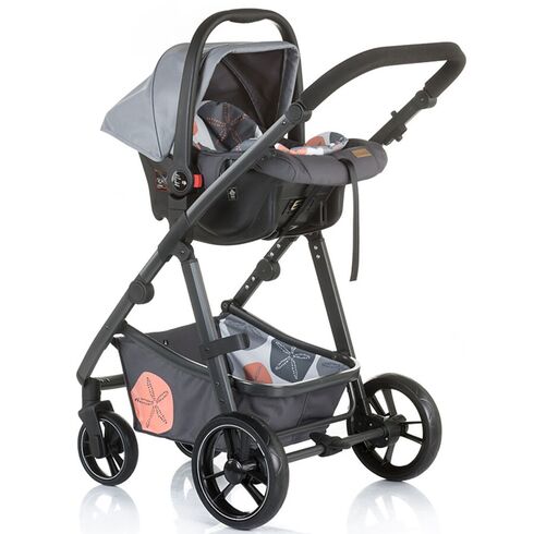 Carucior Chipolino Milo 3 in 1 ash,poza 4