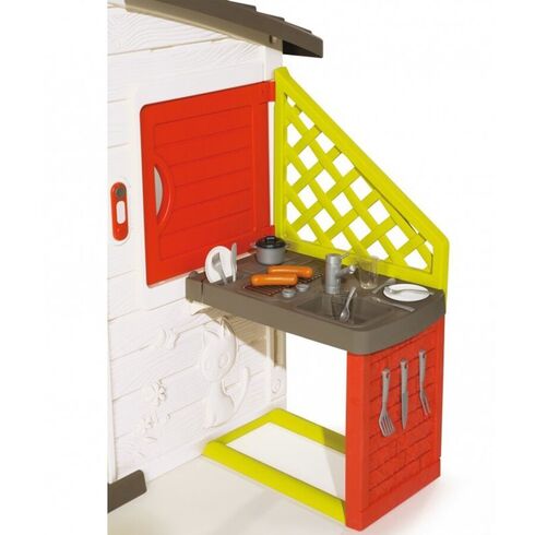 Casuta pentru copii Smoby Friends Playhouse cu bucatarie,poza 3