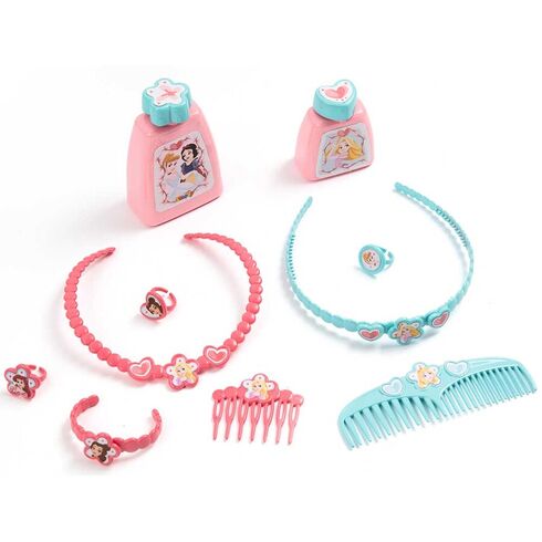Jucarie Smoby Masuta de machiaj Disney Princess 2 in 1 cu accesorii,poza 2