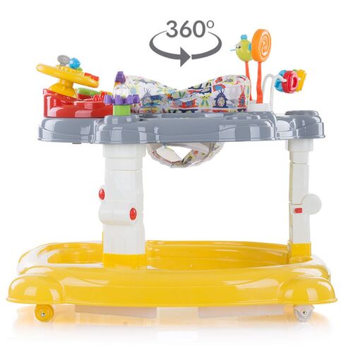 Premergator 4 in 1 Chipolino Joya Lux rabbits, Culoare: Galben,poza 2  - ExclusivMAG.ro Premergator 4 in 1 Chipolino Joya Lux rabbits, Culoare: Galben,poza 2