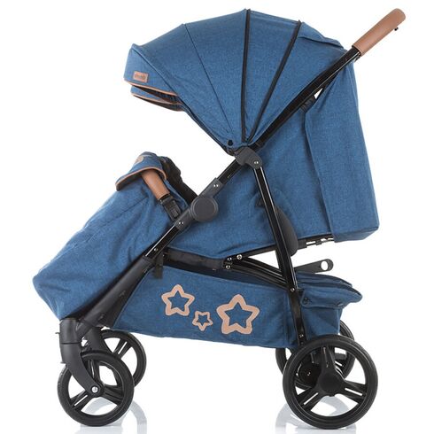 Carucior gemeni Chipolino Passo Doble marine blue - poza 5 - ExclusivMAG.ro