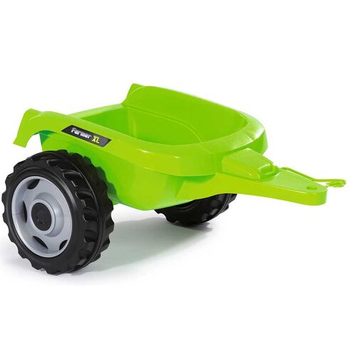 Tractor cu pedale si remorca Smoby Farmer XL verde - poza 3 - ExclusivMAG.ro