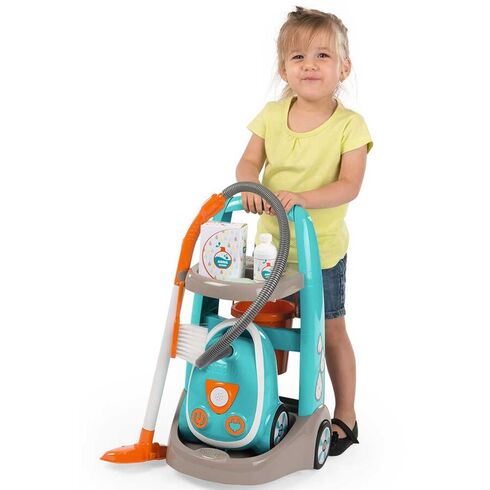 Jucarie Smoby Set curatenie cu troller si aspirator electronic,poza 4