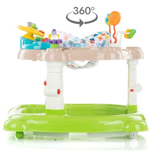 Premergator 4 in 1 Chipolino Joya Lux stars, Culoare: Verde,poza 2  - ExclusivMAG.ro Premergator 4 in 1 Chipolino Joya Lux stars, Culoare: Verde,poza 2