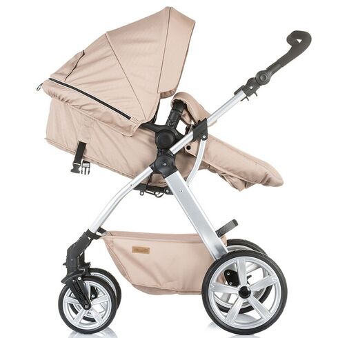 Carucior 2 in 1 Chipolino Fama caramel, Culoare: Crem,poza 4