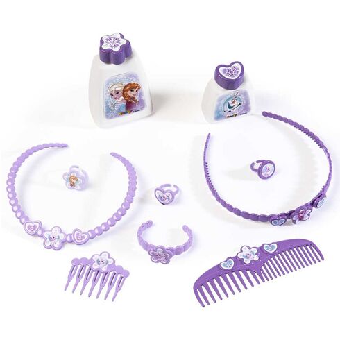 Jucarie Smoby Masuta de machiaj Frozen 2 in 1 cu accesorii,poza 3