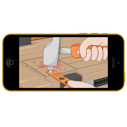 Atelier Smoby Black & Decker Bricolo Ultimate cu accesorii,poza 8