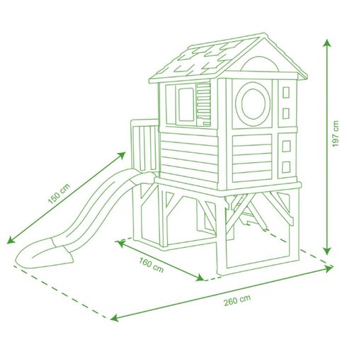 Casuta pentru copii Smoby pe piloni,poza 5